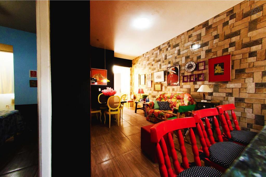 Eco & Eccentric Apartment ريو دي جانيرو الغرفة الصورة